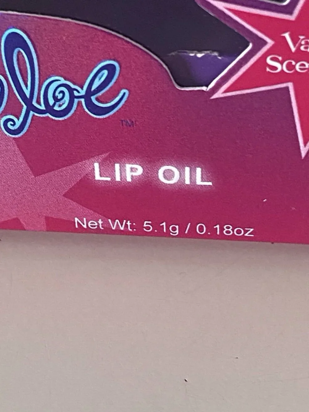 BRATZ‎ X Beauty Creations Vanilla Scented Lip Oil CLOE 0.18 Oz NEW In Box Sealed
